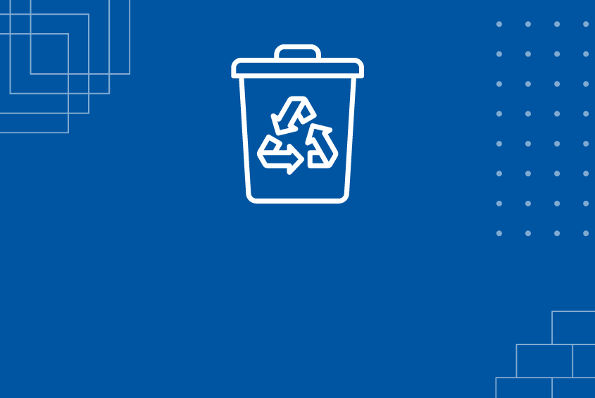 Recycling icon graphic