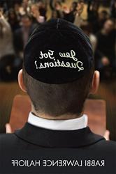 back of a man head's shows a kippah with the words Jew Got Questions